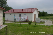 Domki socjalne przy ul. Marii Dąbrowskiej (2002.12.01)