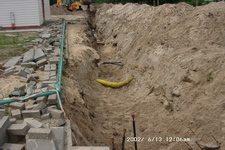 Domki socjalne przy ul. Marii Dąbrowskiej (2002.12.01)