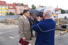 Kamień węgielny przy ulicy Westerplatte