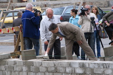 Kamień węgielny przy ulicy Westerplatte (2007.07.25)