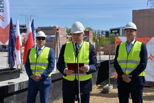 Wmurowanie kamienia węgielnego pod inwestycję Dom Seniora w Koninie