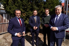 Wmurowanie kamienia węgielnego pod budowę budynku mieszkalnego wielorodzinnego przy ul. Wodnej/Grunwaldzkiej