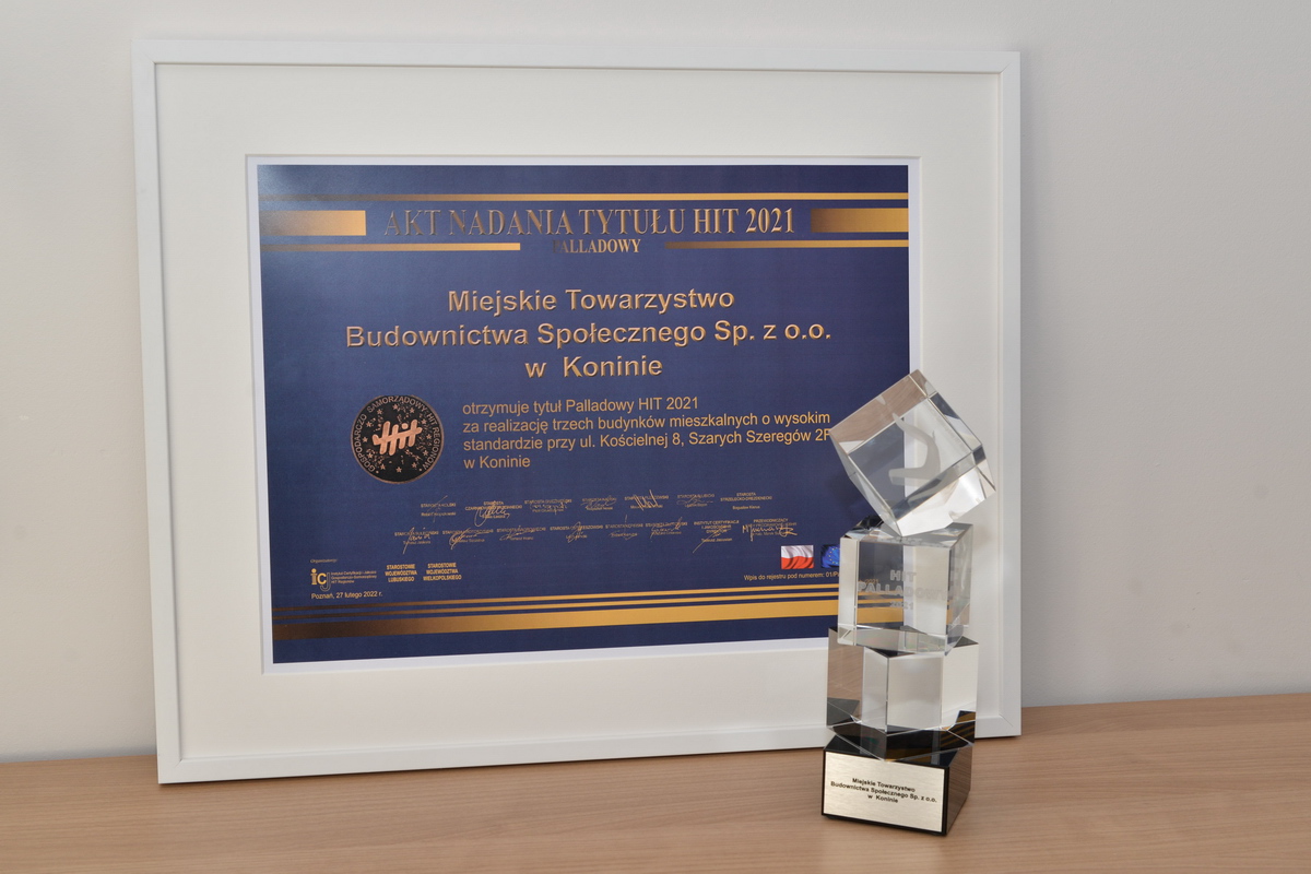 Palladowy Hit 2021 dla konińskiego MTBS
