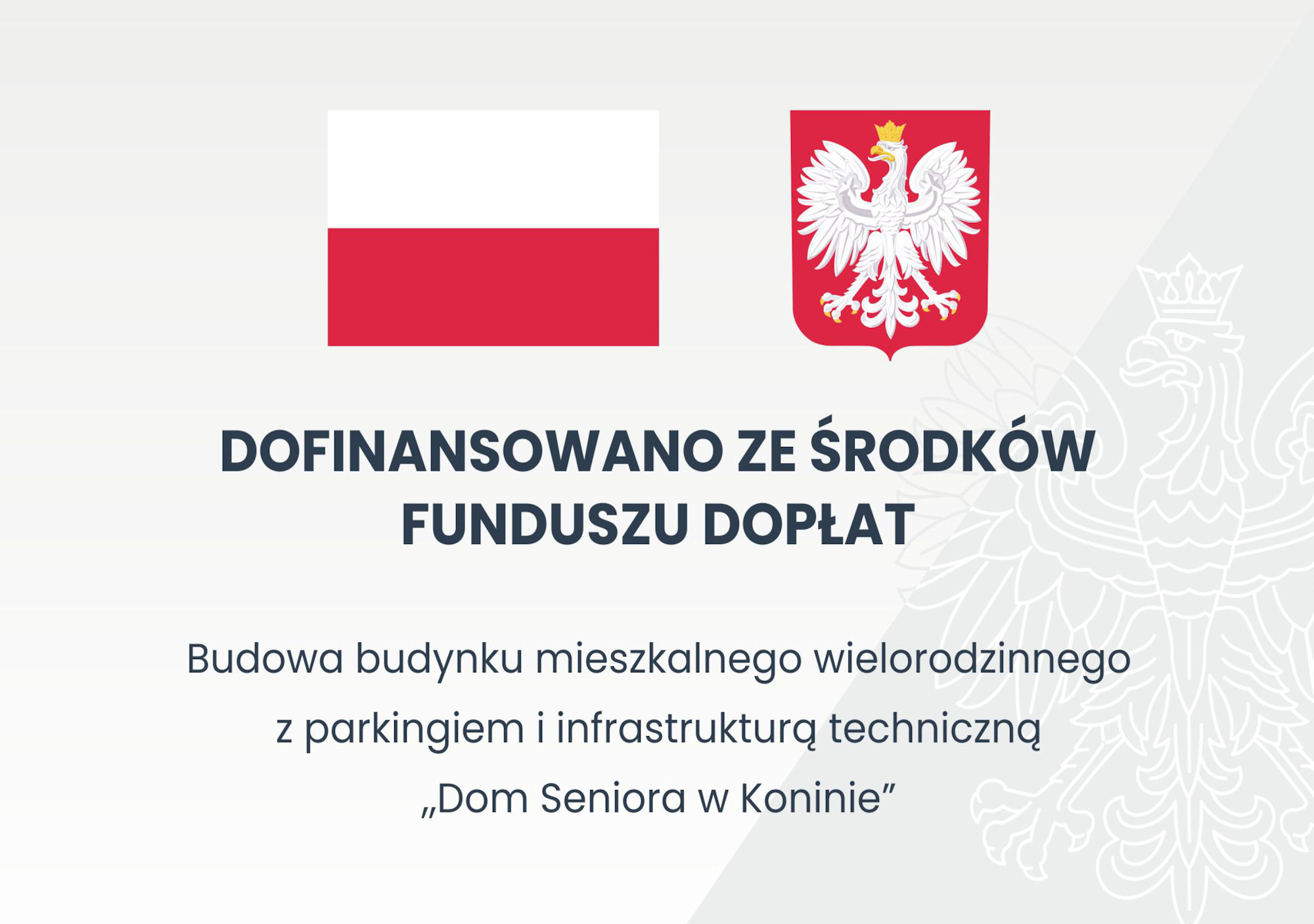 Dofinansowanie dla budowy budynku mieszkalnego „DOM SENIORA” przy ul. Magnetytowej 7 w Koninie